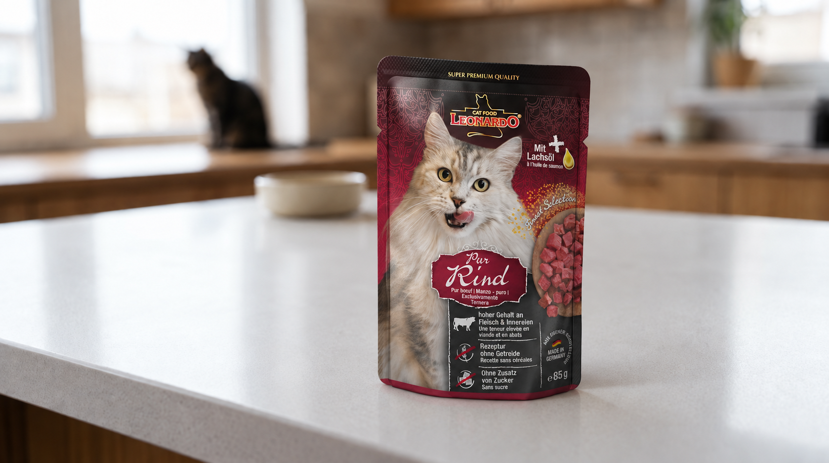 Leonardo pouches til kræsne katte med smag