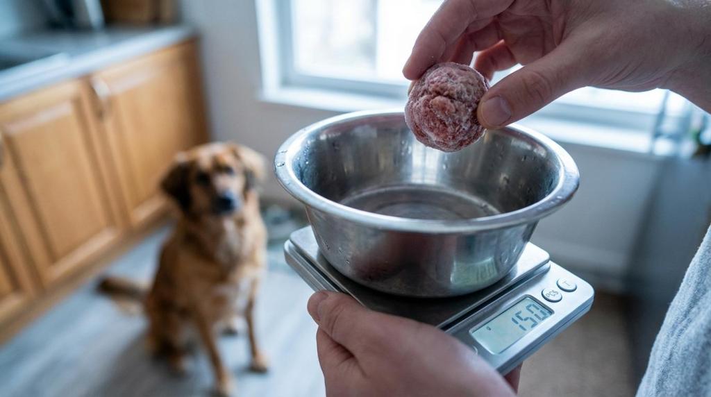 MUSH Vaisto portionsguide og prisberegner: hvor meget skal din hund have?