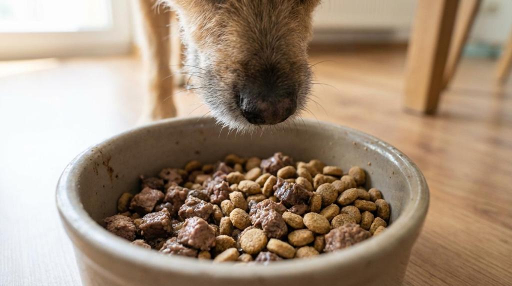 Skift af hundefoder uden maveproblemer: trin-for-trin