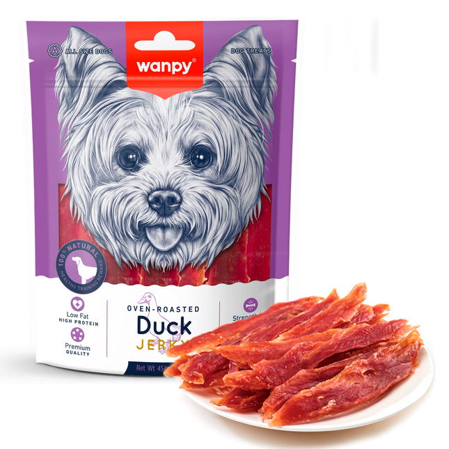 Wanpy Duck Jerky - Value Pack 454g