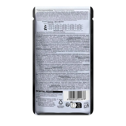 BelcandO Pouches Junior kyllingekød med gulerødder og lakseolie