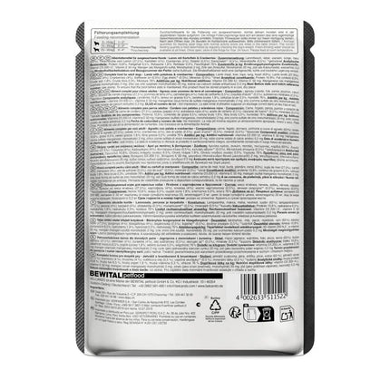 BelcandO Pouches Lam med kartoffel & tranebær