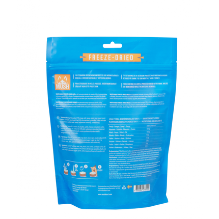 Mush Vaisto Blå Frysetørret - 250 G. - Hundefoder