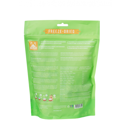 MUSH Vaisto Grøn Frysetørret - 250 G. - Hundefoder