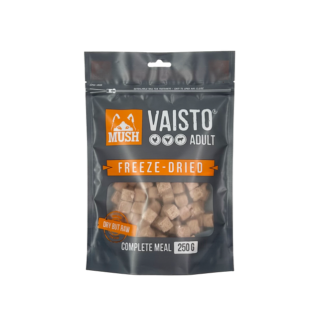 MUSH Vaisto® frysetørret Grå - Hundefoder