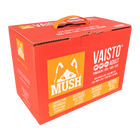 MUSH Vaisto® Rød (10 Kg = 41 x 245g) (Gris Okse Laks) - BARF